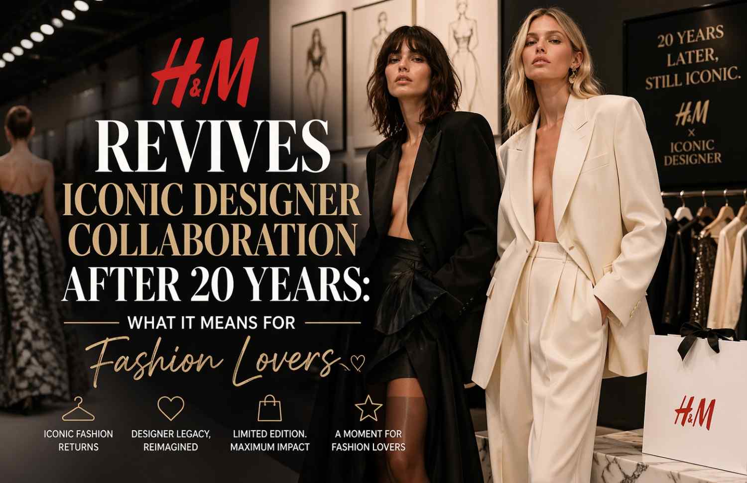 H&M Revives Iconic Designer Collaboration After 20 Years: What It Means for Fashion Lovers