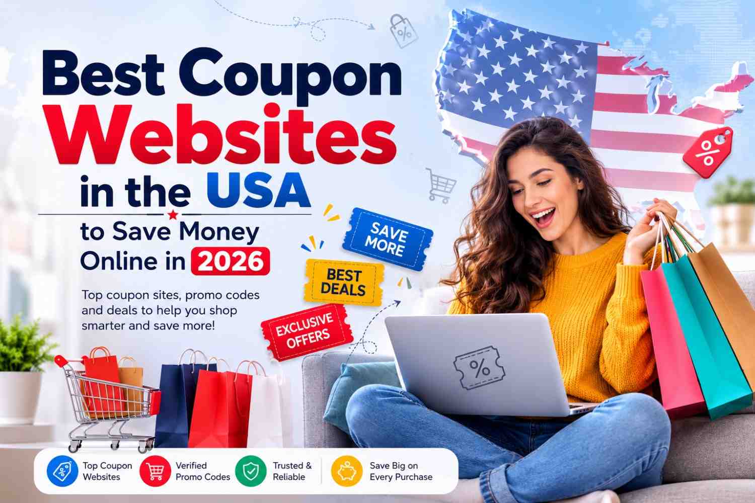 Best Coupon Websites in the USA to Save Money Online in 2026