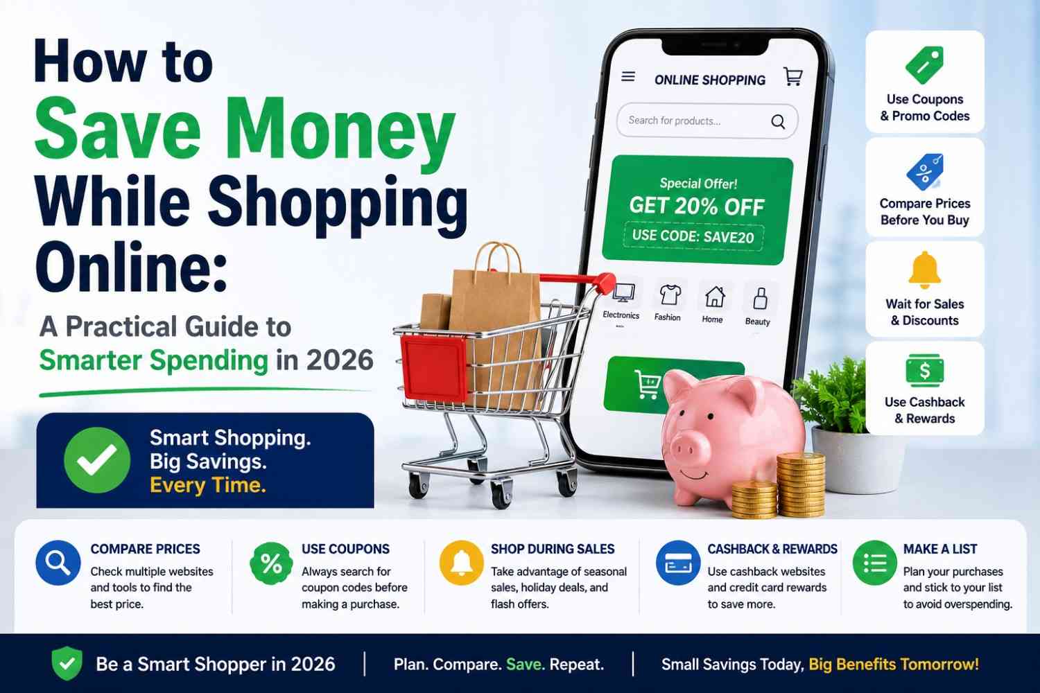How to Save Money While Shopping Online: A Practical Guide to Smarter Spending in 2026